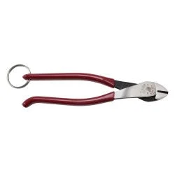 Klein Tools D248-9STT Pliers, Diag Cut, Rebar Work w/Ring