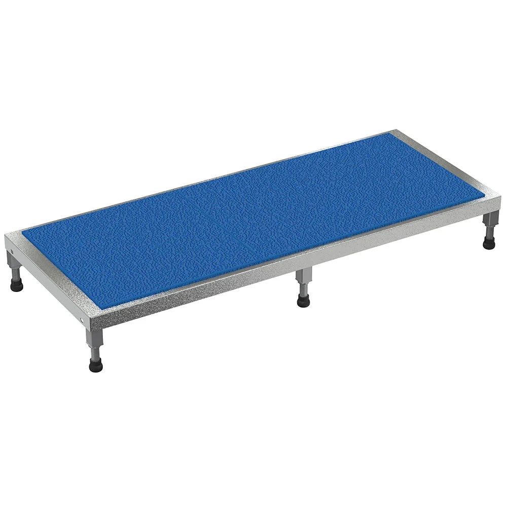 Vestil Adjust Ss Stand 6-3/4-8-3/4 H 24 X 60