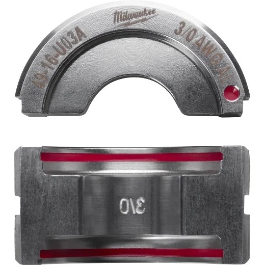 Milwaukee 49-16-U03A 3/0 ALUMINUM U STYLE DIE