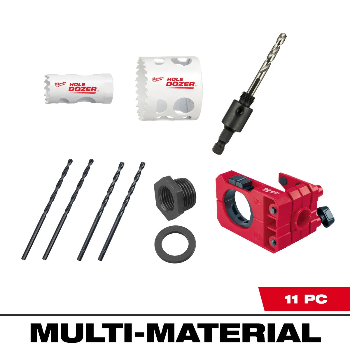 Milwaukee 49-22-4073 HOLE SAW - DOOR LOCK KIT W/ INSTALLATION GUIDE