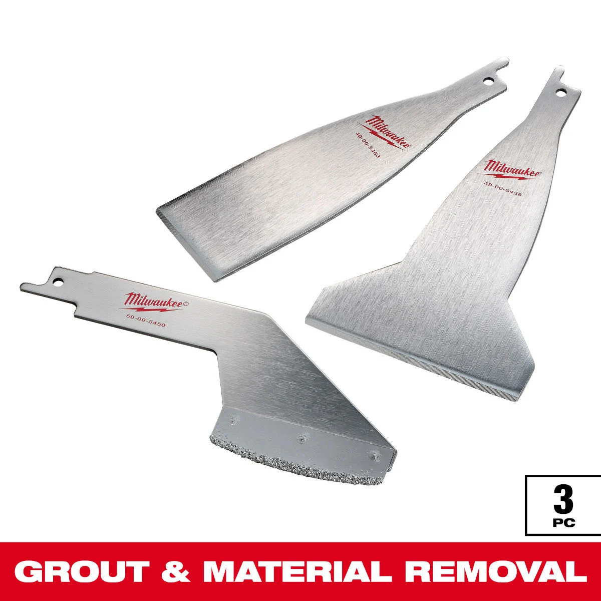 Milwaukee 49-22-5403 3 PC MATERIAL REMOVAL SET