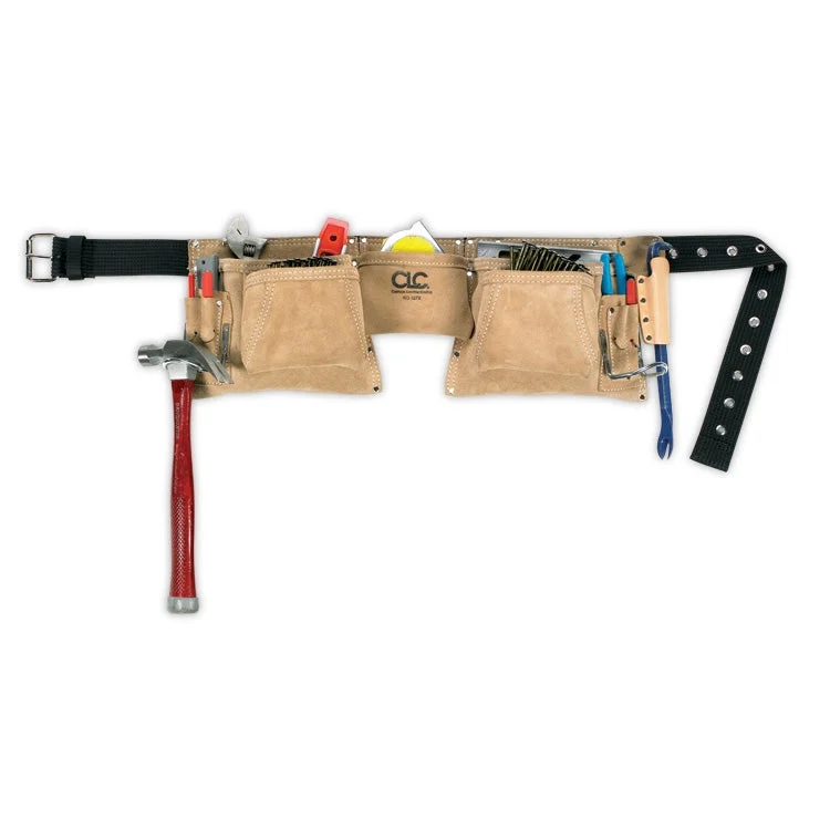 CLC Work Gear 527X 12 Pocket Heavy-Duty Suede Construction Work Apron
