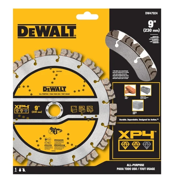 Dewalt Dw47924 - 9In Segmented Xp4 All Purpose