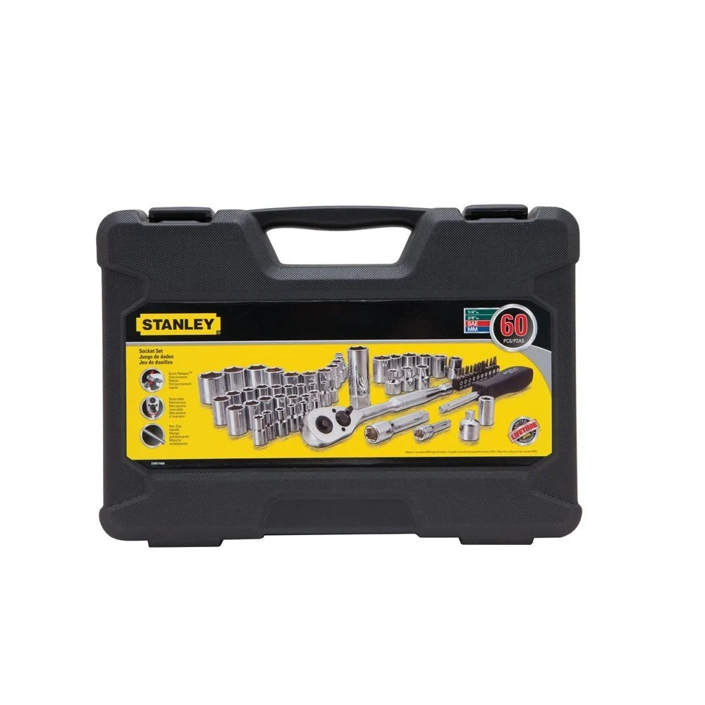 Stanley 060Pc 14/38Dr Socket Set