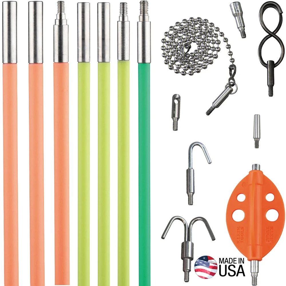 Klein Tools Multi-Flex Glow Rod Set, 35-Foot
