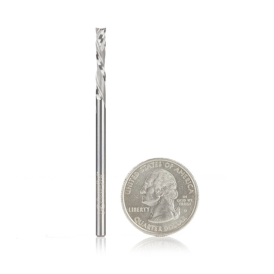 Amana Tool Cnc Solid Carbide Compression Spiral 1/8 Dia X 13/16 X 1/8 Inch Shank