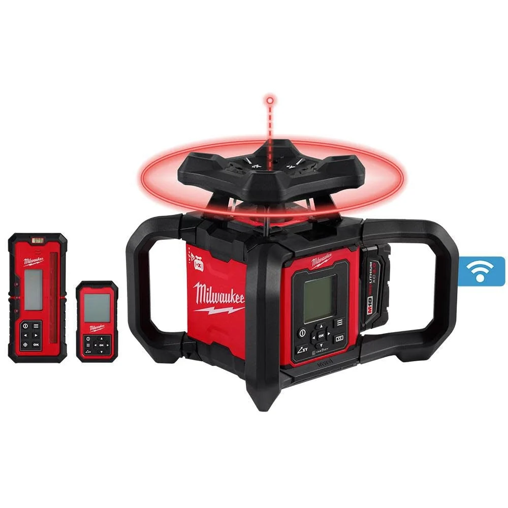 Milwaukee 3704-21T Rotary Laser Level Tripod Kit