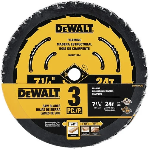 Dewalt Dwa1714243 7-1/4 In. Circular Saw Blade 15 Pack
