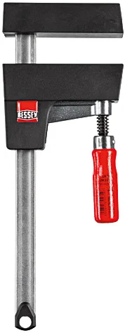 Bessey UK3.012 Clamp, woodworking, small case clamp, UniKlamp, 3.125" x 12 In., 330 lb