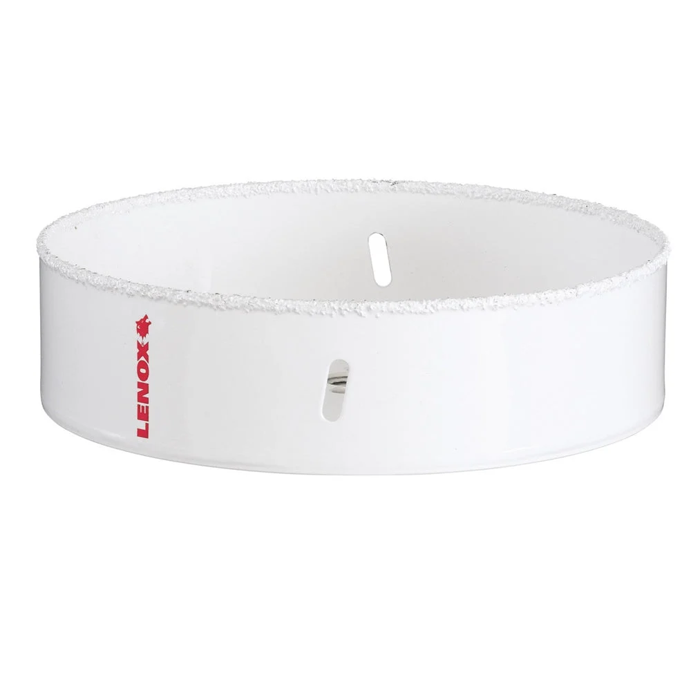 Lenox Master Grit Recessed Lighting Hole Saw 6-5/8-Inch Blue