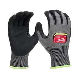Milwaukee 48-73-7030 Cut Level 9 High-Dexterity Nitrile Dipped Gloves - S 6 Pack