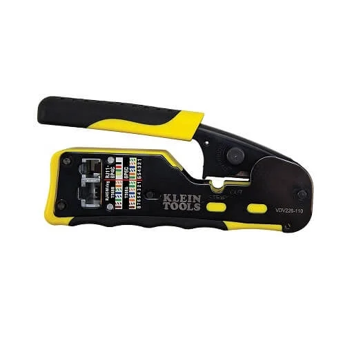 Klein VDV226-110 Pass-Thru Modular Crimper