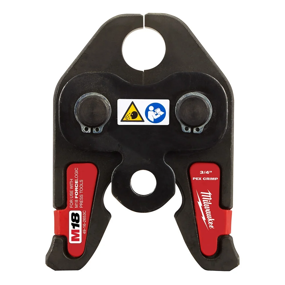 Milwaukee 49-16-2653C 3/4" PEX Crimp (F1807 & F2159) Jaw for M18 FORCE LOGIC Press Tools