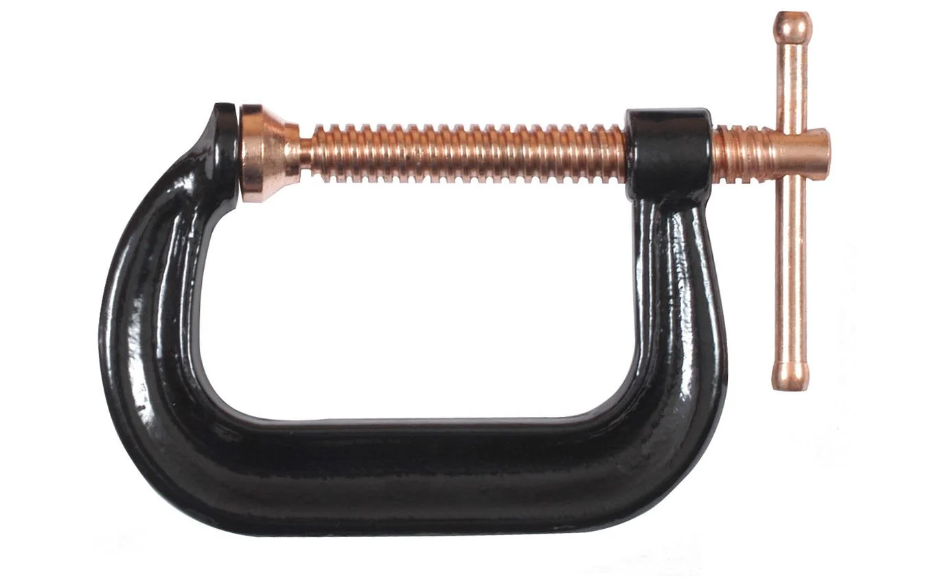 Bessey CDF403 C-clamp, drop forged, 3 In. x 2 3/8 In., 3500 lb