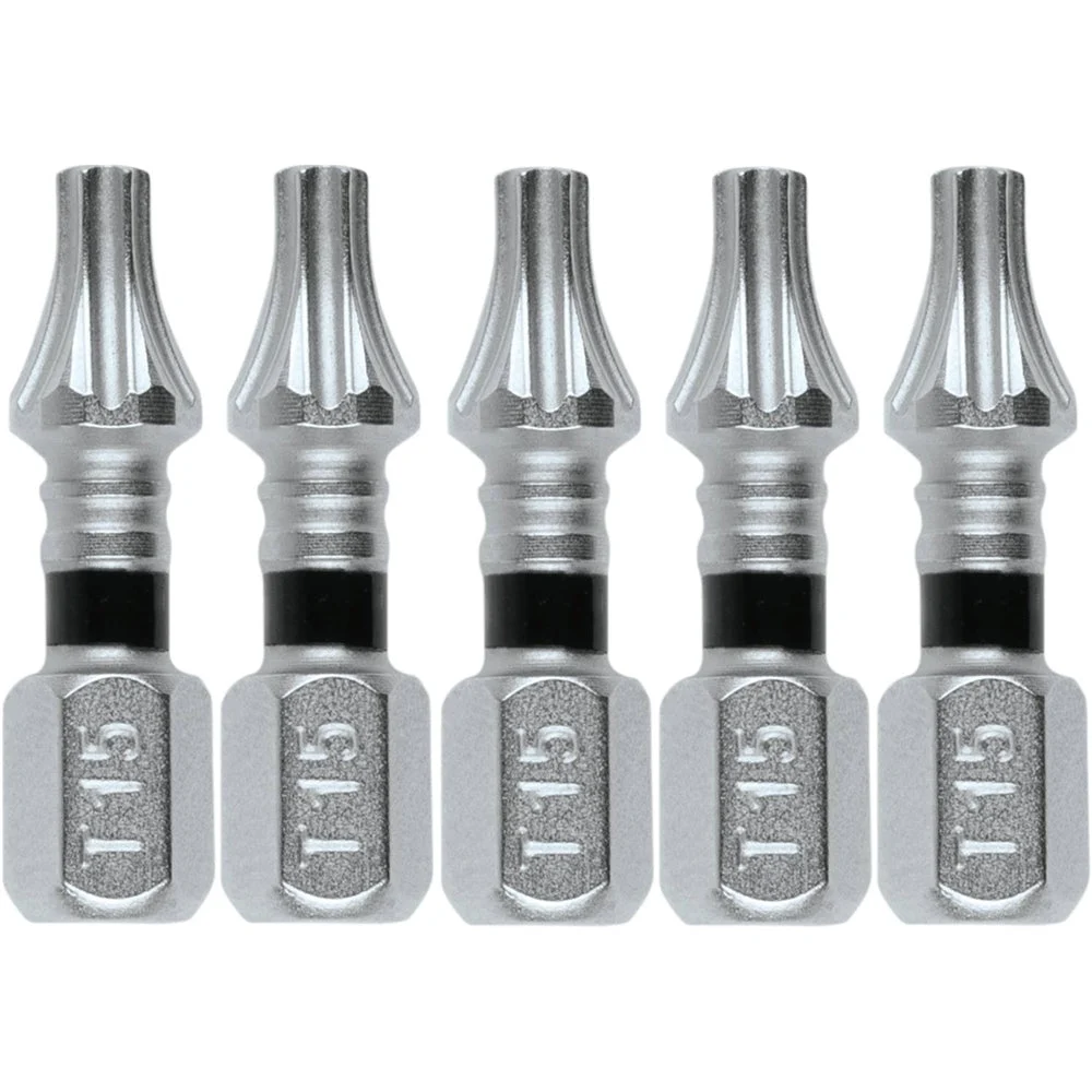 Makita E-00614 T15 Torx 1 in. Insert Bit, 5/pk