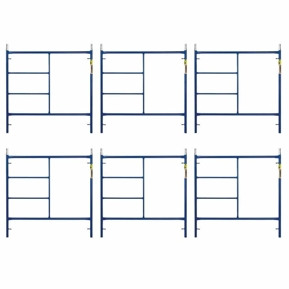 MetalTech M-MF6060APSK6 5' x 5' Scaffold Frame 6-Pk