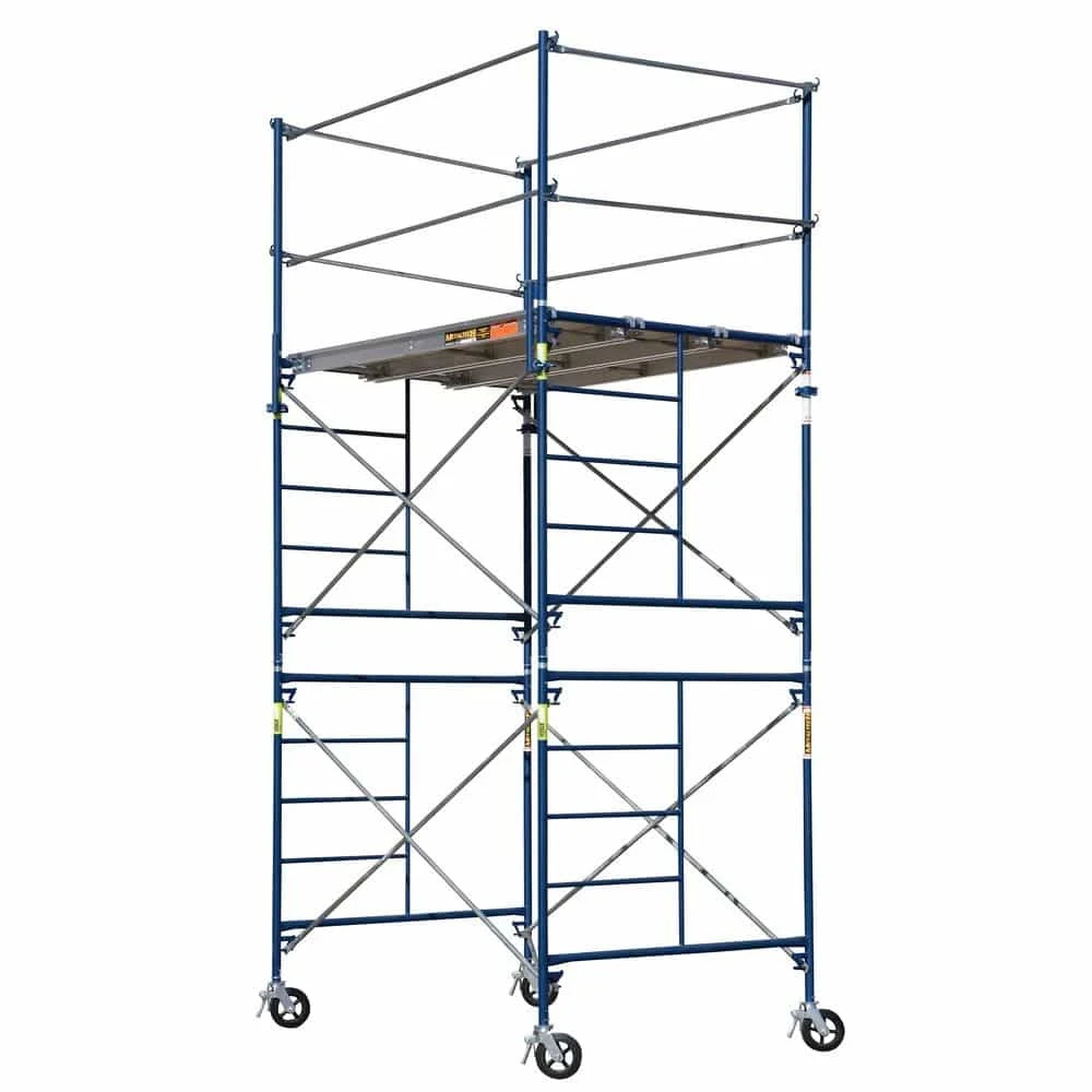 MetalTech M-MRT5710 10' x 5' x 7' Rolling Scaffold Tower