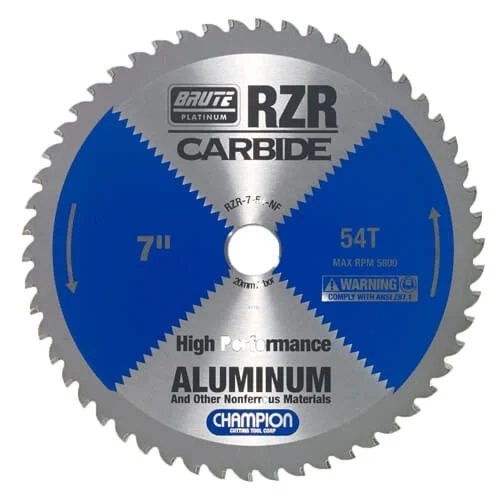 Champion Rzr-7-54-Nf 7 In. Carbide Circular Saw Blade