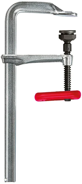 Bessey 1800-S8 Clamp, welding, F-style with grip, heavy duty Morpad, 8 In. x 4.75 In., 1980 lb