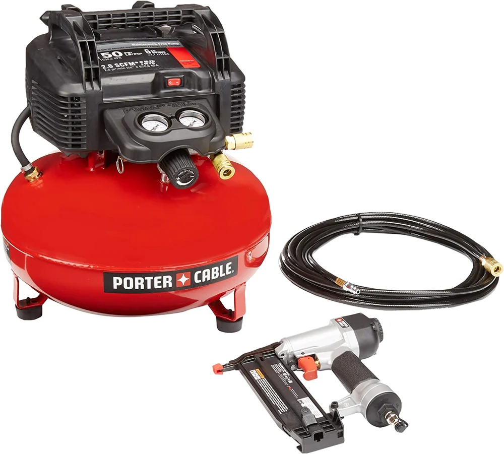 Porter Cable Nail Gun, Pneumatic, 18Ga