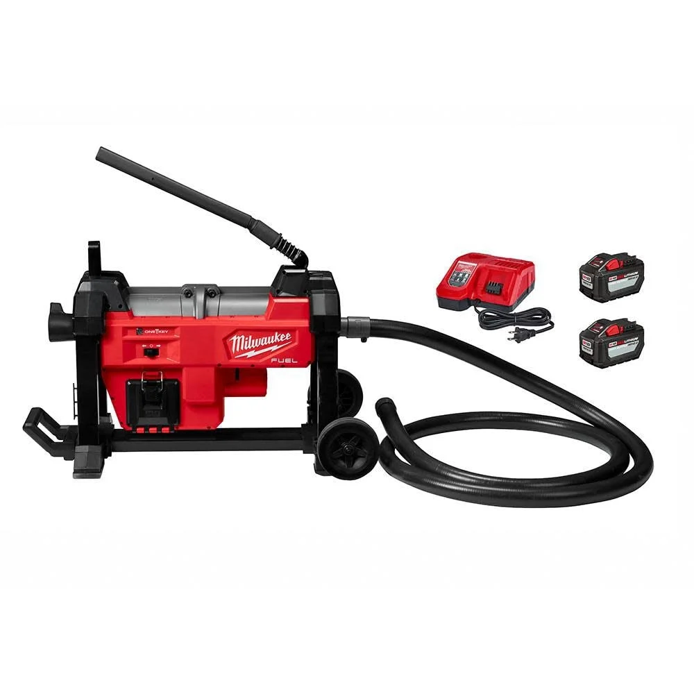 Milwaukee 2871-22 M18 FUEL Sewer Sectional Machine w/ CABLE-DRIVE Kit