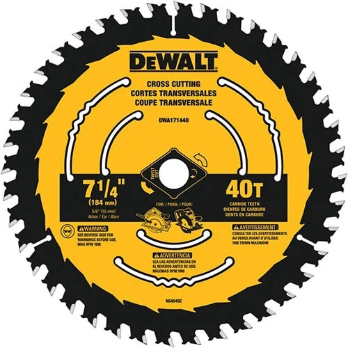 Dewalt Dwa171440 7-1/4 In. Circular Saw Blade X Cut (5pk)