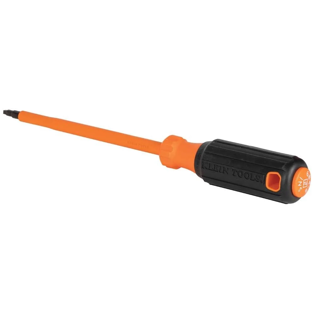 Klein 6846INS 6 in. Insulated Screwdriver, Num 2 Square