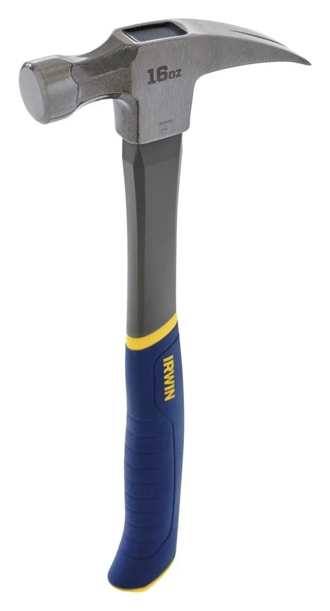 Irwin 1954889 Hammer Fiberglass General Purpose Claw 16 Oz.