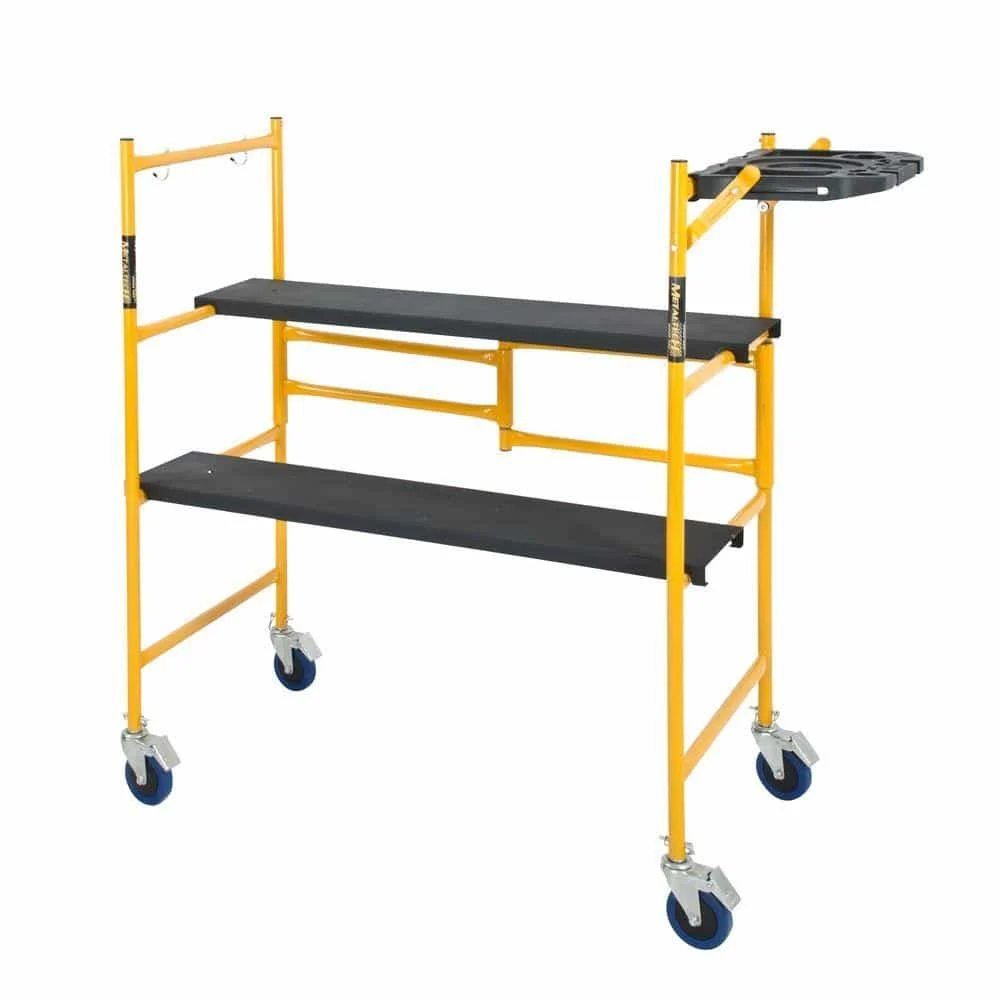 MetalTech I-IMCNAT 4' x 4' x 2' Mini Rolling Scaffold