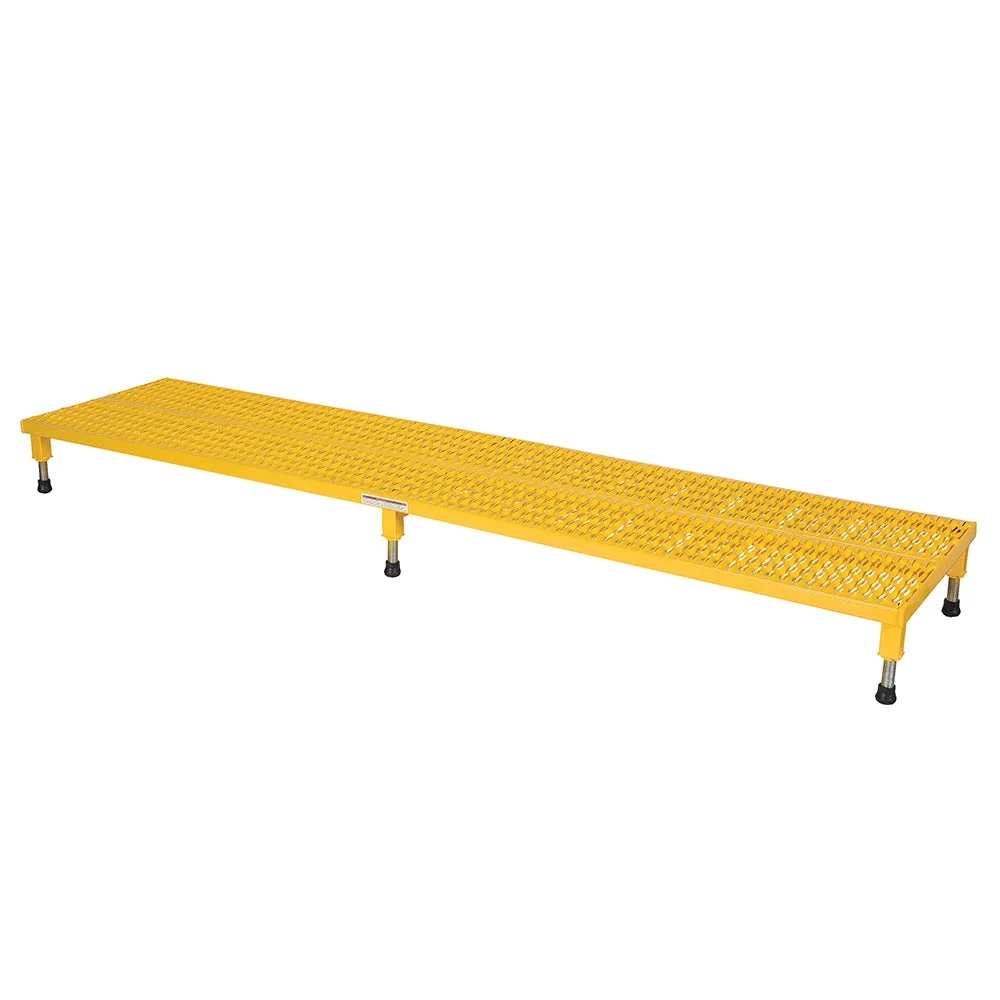 Vestil Adj Ss Work Stand 6-3/4-8-3/4 H 24 X 96