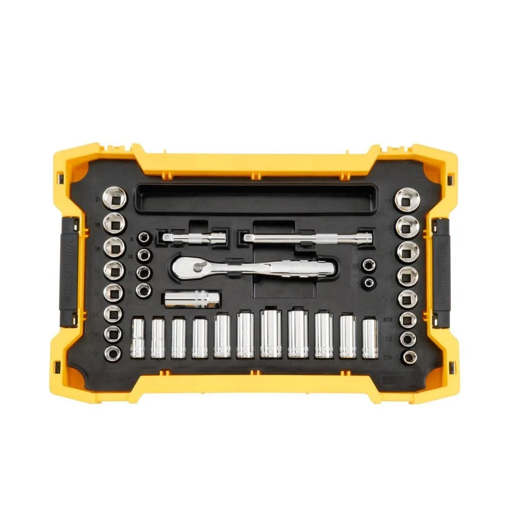 Dewalt Dwmt45400 37 Pc. 3/8 In. Drive Socket Set