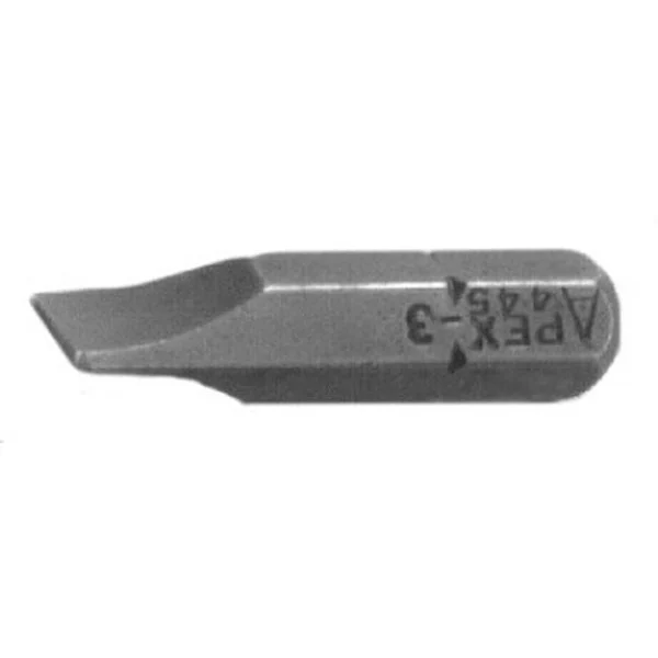 Cooper 445-3X 1/4'' Slotted Hex Insert Bits