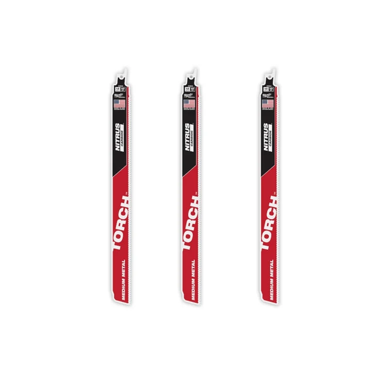 Milwaukee 48-00-6353 12 in. 10TPI The TORCH 3pk