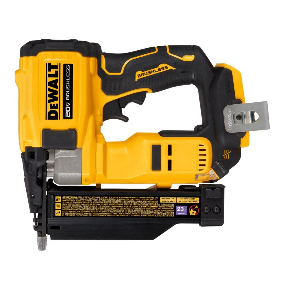 Dewalt Dcn623B 20V Atomic 23G Pin Nailer