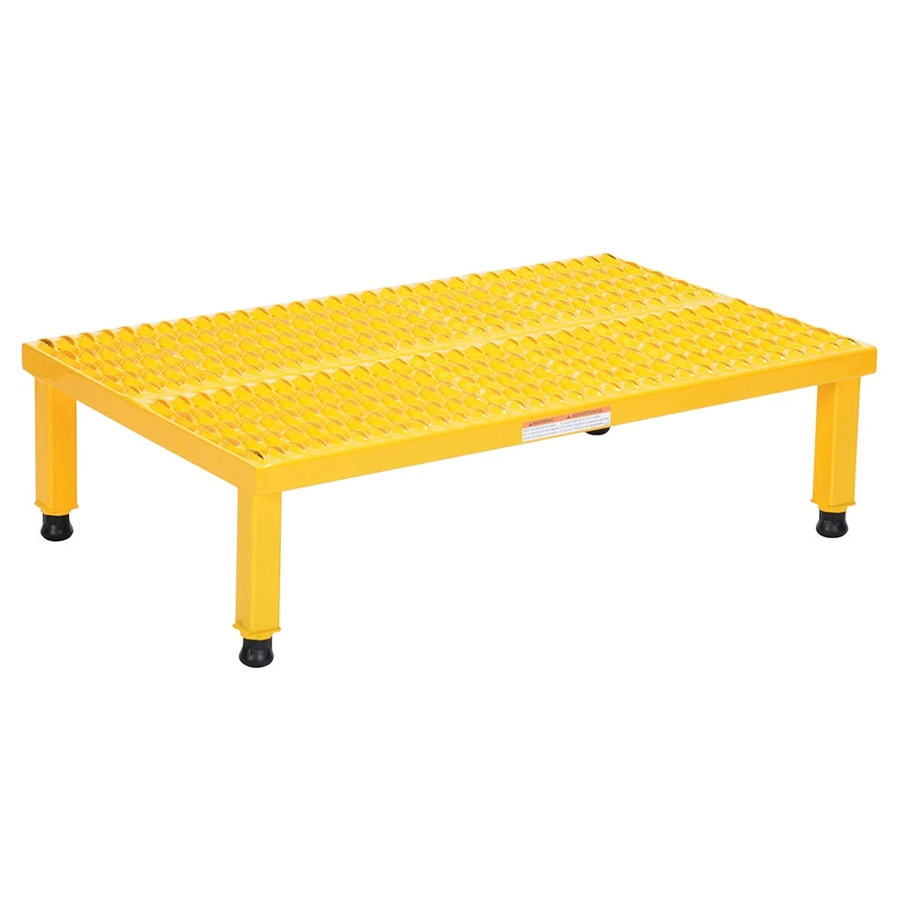 Vestil Adj Steel Stand 10-1/2-16-1/2 H 19w X48l