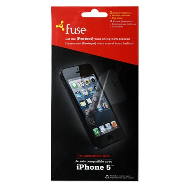 Fuse F7376 iPhone 5/5S Screen Protector - 2/Pack