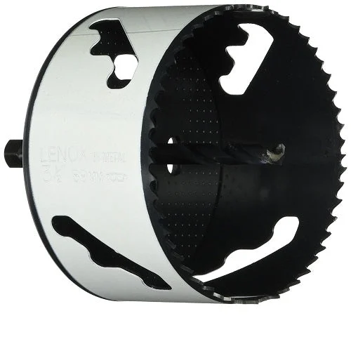 Lenox 1772946 Bi-Metal 3-1/2" Slot Arbored Hole Saw