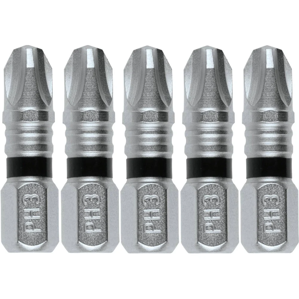 Makita E-00561 Number 3 Phillips 1 in. Insert Bit 5pk