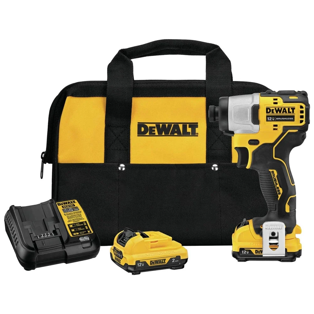 Dewalt Dcf801F2 12V 1/4 In. Impact Driver Kits