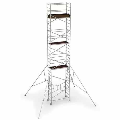 MetalTech AL-Q0108 31 ft x 2.6 ft x 5.4 ft Scaffold Tower