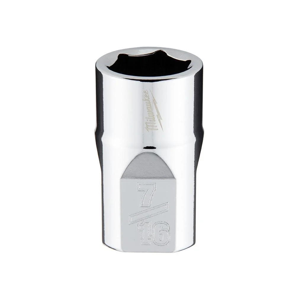 Milwaukee 45-34-9063 3/8 in. Drive 7/16 in. SAE 6-Point Socket