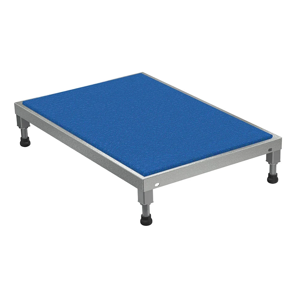Vestil Adjust Ss Stand 6-3/4-8-3/4 H 24 X 36