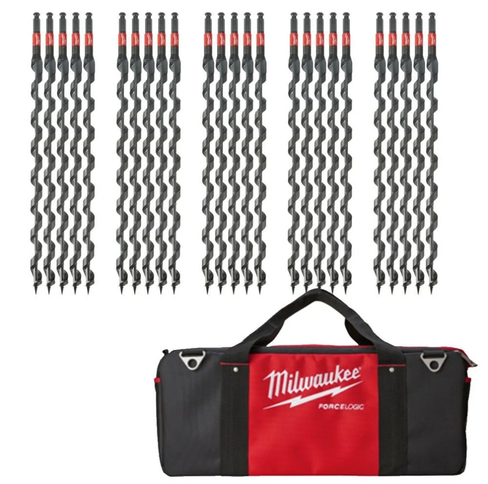 Milwaukee 48-13-6795 11/16"x18" Lineman's Utility Auger 25PK