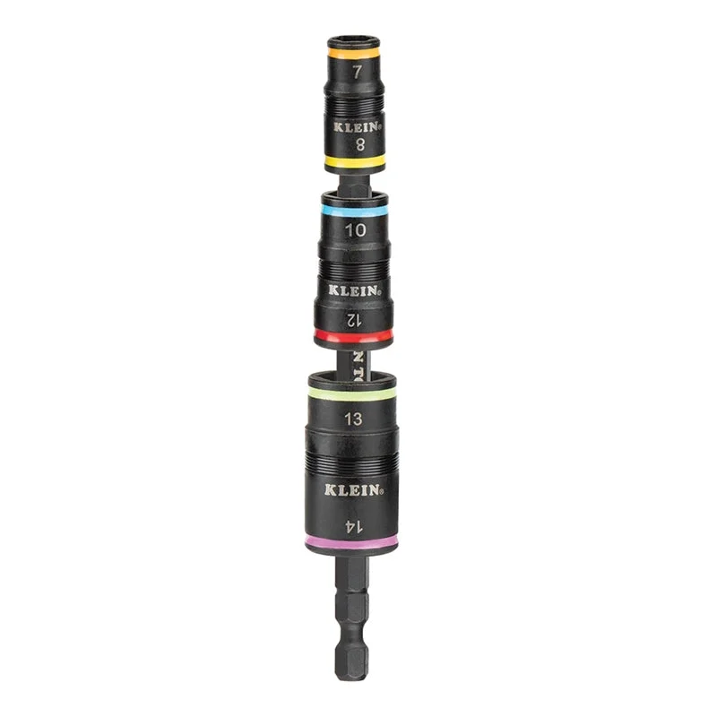Klein 32933M 6-in-1 Impact Socket Set, Metric