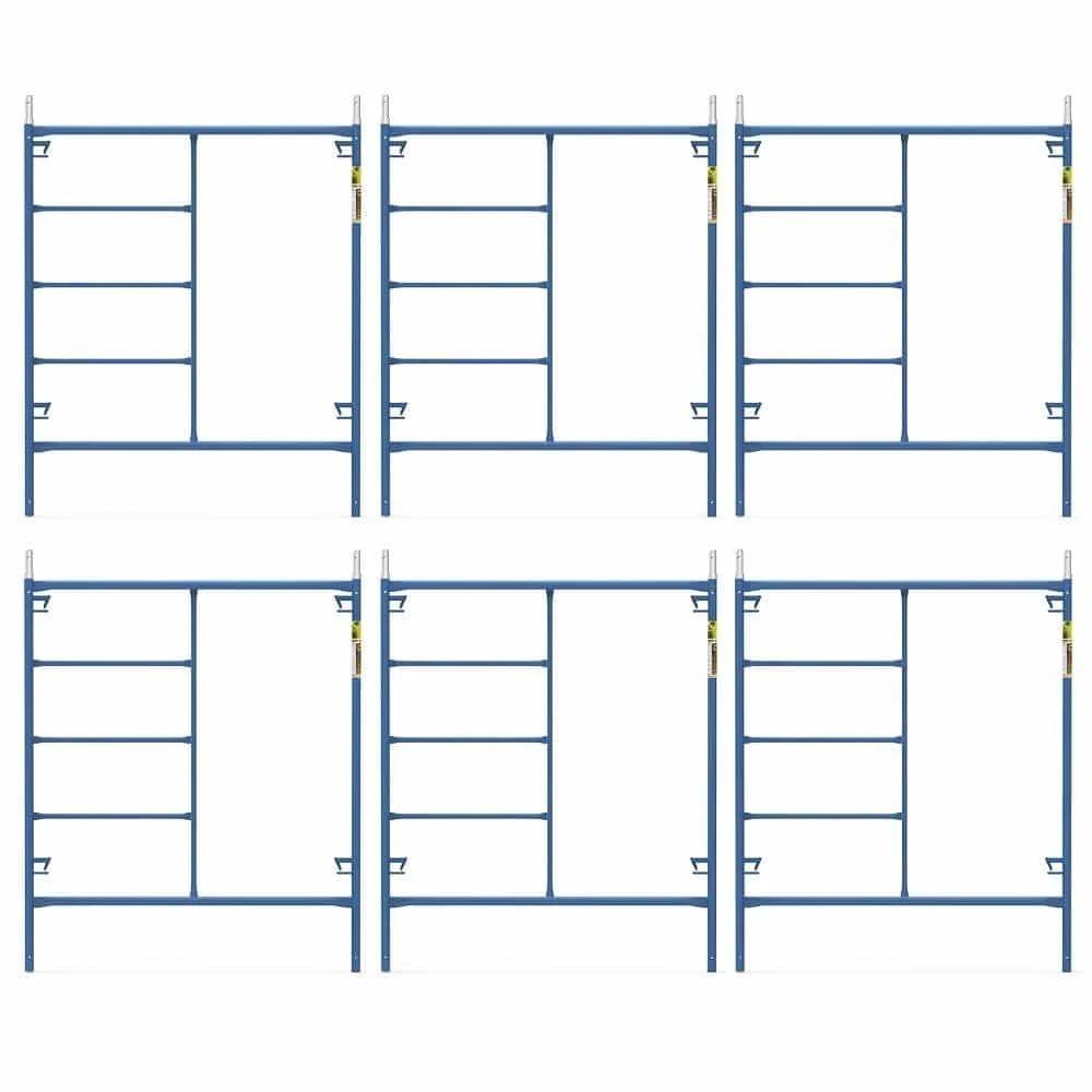 MetalTech M-MF7260PSK6 6' x 5' Scaffold Frame 6-Pack