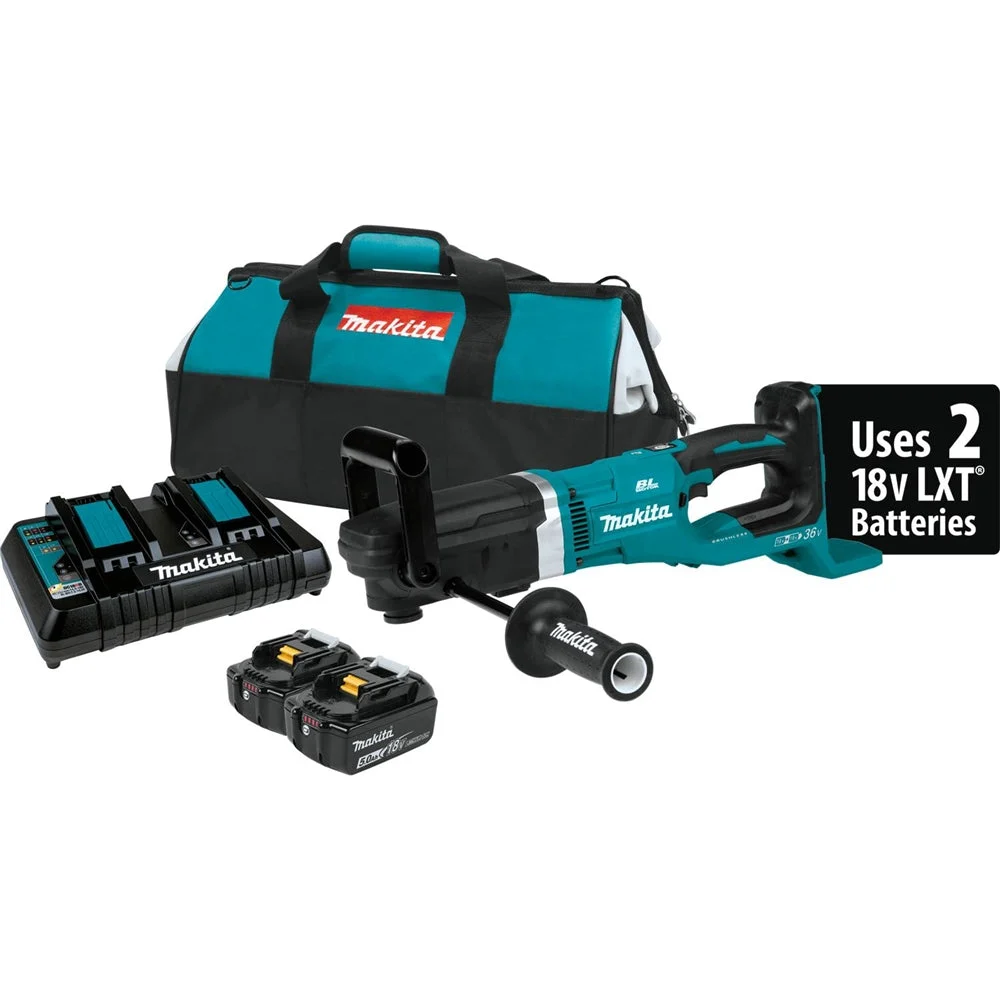 Makita XAD04PT 36V 7/16" Hex Right Drill Kit 5Ah