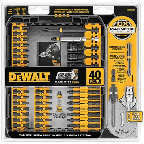 Dewalt Dwa2T40Ir 40 Pc. Screwdriving Set
