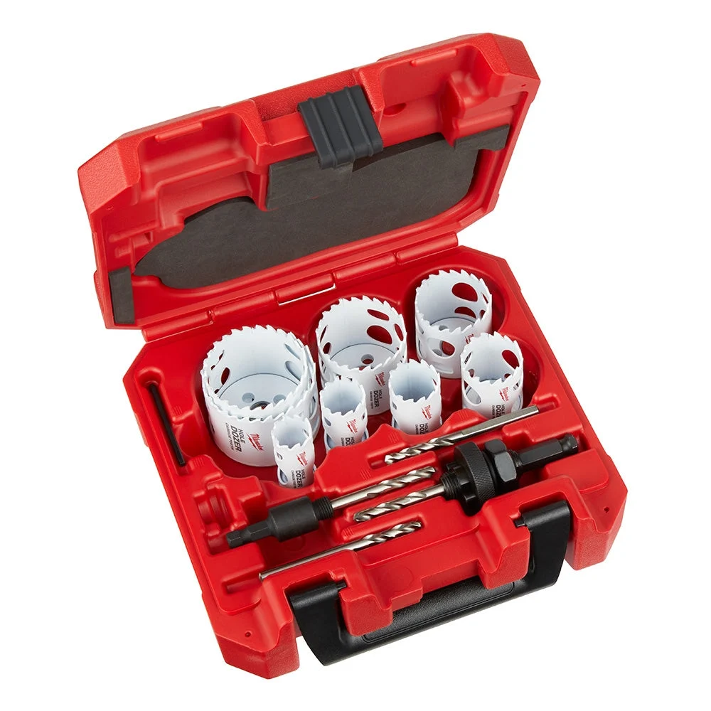 Milwaukee 49-22-3090 12pc Carbide Teeth Hole Saw Kit