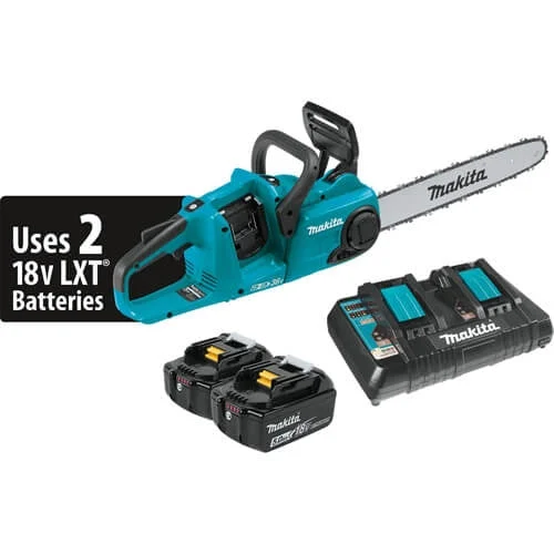 Makita XCU04PT 18V 16 in. Chainsaw Kit 5.0 Ah