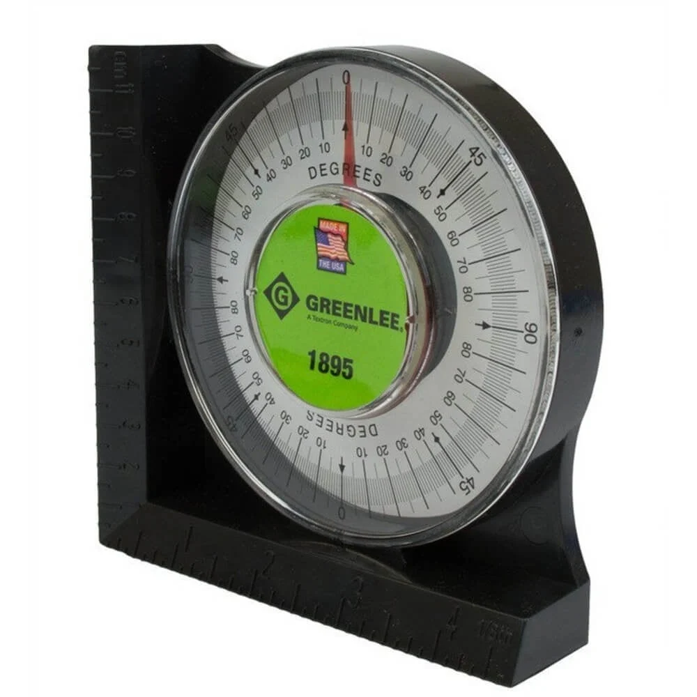 Greenlee 1895 Angle Protractor with Magnetic Base